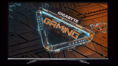 Gigabyte Aorus S55U: herní 54,6" monitor do značné míry nahradí i Smart TV