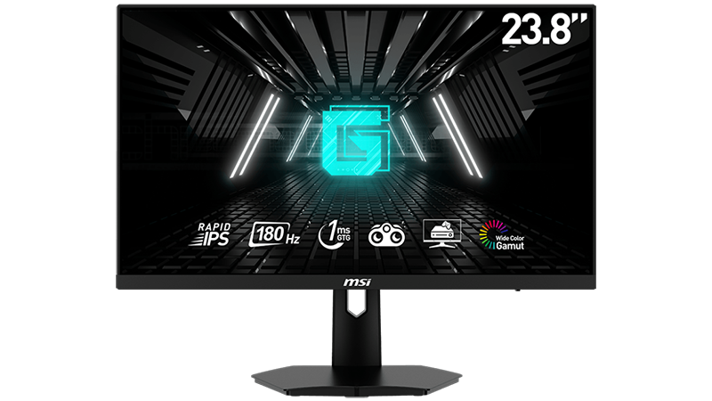 Herní monitor MSI G244F E2 dostává 180Hz displej Rapid IPS