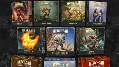 Heroes of Might & Magic III jako deskovka s novými frakcemi opět v crowdfundingu