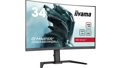 Iiyama uvedla zakřivený 34" herní monitor G-Master se 180Hz frekvencí