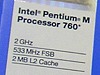 Intel Pentium M Sonoma v prodeji