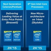 Intel Skylake: 6. generace ještě v tomto roce