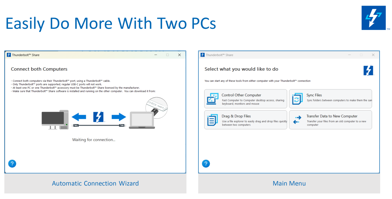 Intel Thunderbolt Share