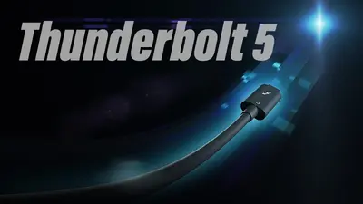 Intel uvedl Thunderbolt 5: zvládne 120Gbps přenosy, 8K nebo 540Hz frekvenci