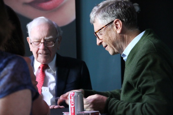 Warren Buffet a Bill Gates