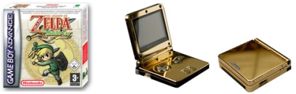 Game Boy Advance gold