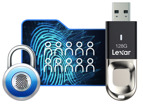 Lexar JumpDrive Fingerprint F35