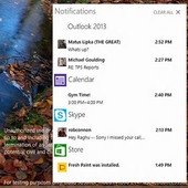 Microsoft vydal nový build Windows 10 s Action Center