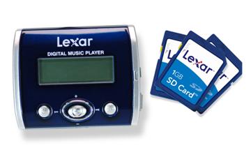 Lexar releases cheaper MP3 player