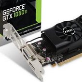 MSI má nízkoprofilové GeForce GTX 1050 a 1050 Ti