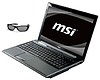 MSI připravuje notebook FR600 s podporou 3D