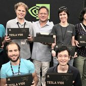 NVIDIA rozdala první karty Volta V100 předním AI institucím