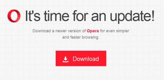 Opera - čas na upgrade