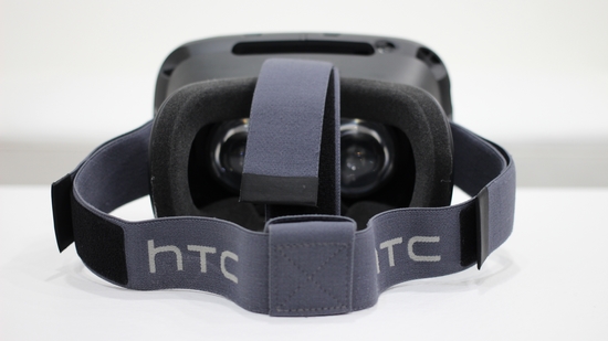 HTC Vive zezadu