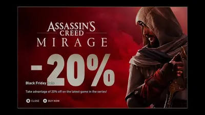 Při hraní starších dílů Assassin's Creed se zobrazovala reklama na AC Mirage