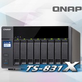 QNAP TS-831X: osmidiskový NAS se dvěma 10GbE