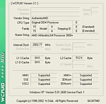 WCPUID - Athlon 3000+