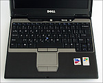 Dell Latitude D410 keys big