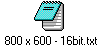 800 x 600 - 16bit.txt