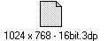 1024 x 768 - 16bit.3dp