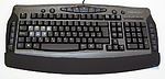 Klávesnice Revoltec Fightboard Advanced - Pohled shora