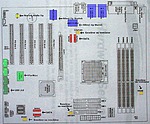 MSI K8N Neo2 - Layout komponent