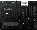 MSI P7N SLI Platinum – pohled na spodní část desky