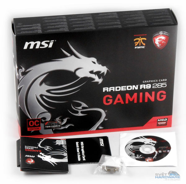 MSI R9 285 Gaming box