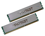 Moduly Patriot DDR3 v konfiguraci 2x 1024 MB PC10600 