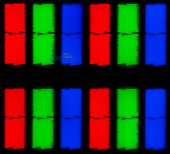 Samsung S24C570HL struktura displeje