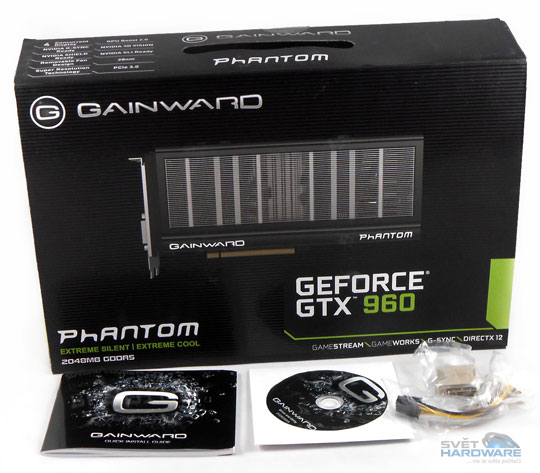 Gainward GeForce GTX 960 Phantom krabice