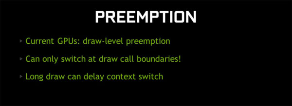 Nvidia preemption