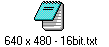 640 x 480 - 16bit.txt