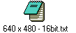 640 x 480 - 16bit.txt