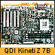 Základní deska QDI KinetiZ 7B vypadá jako standard