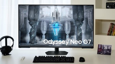 Samsung Odyssey Neo G7 přináší 43" Mini-LED i funkci Smart TV
