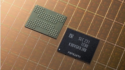 Samsung zahájil výrobu 1Tbit TLC V-NAND pamětí 8. generace