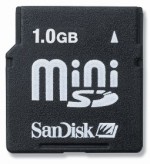 SanDisk 1GB miniSD