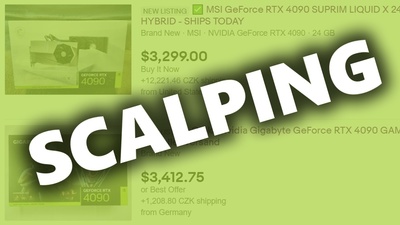 Scalpeři zase jedou: GeForce RTX 4090 na eBay i přes 3000 USD