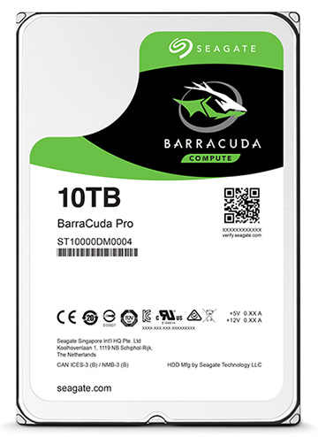 Seagate BarraCuda Pro 10TB