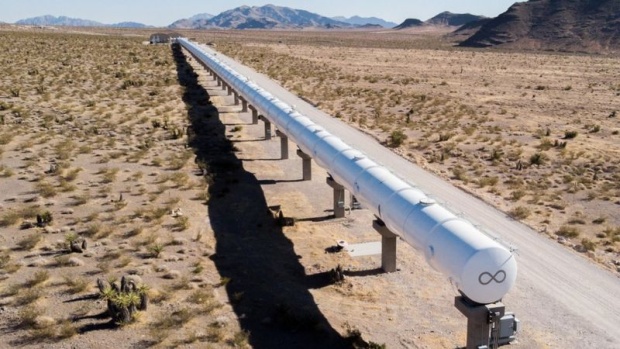 Virgin Hyperloop testovací dráha