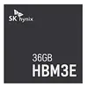 SK hynix začal velkosériovou výrobu 12vrstvých pamětí HBM3E s kapacitou 36 GB