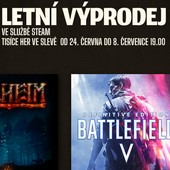 Steam odstartoval letní výprodej, potrvá dva týdny