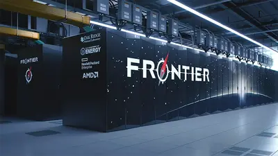 Superpočítač Frontier s AMD rozběhal LLM s bil. parametrů na 3000 kartách MI250X