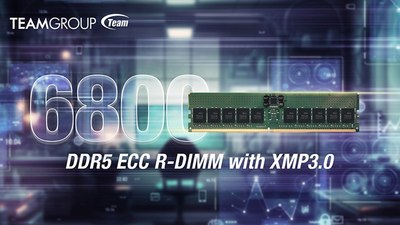 Team Group uvádí přetaktované paměti DDR5-6800 pro servery s ECC