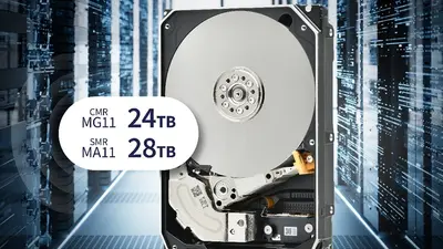 Toshiba představuje nové pevné disky Mx11 s kapacitou až 28 TB