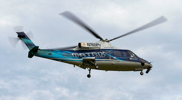 Autonomní Sikorsky S-76B 